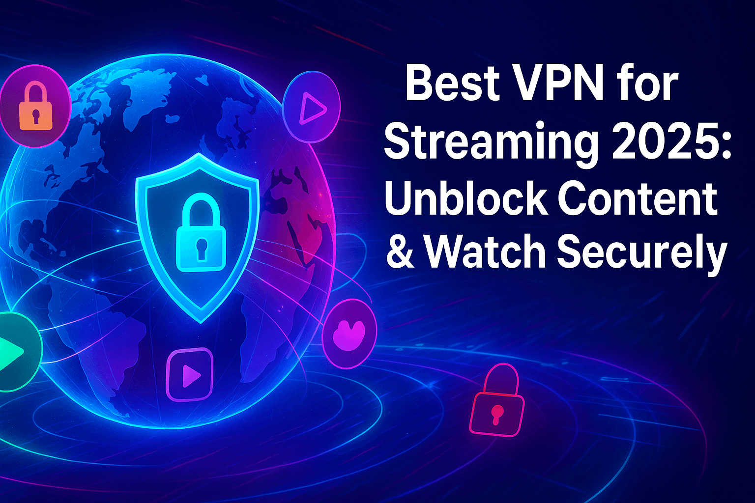 Best VPN for Streaming 2025 Unblock Content & Watch Securel