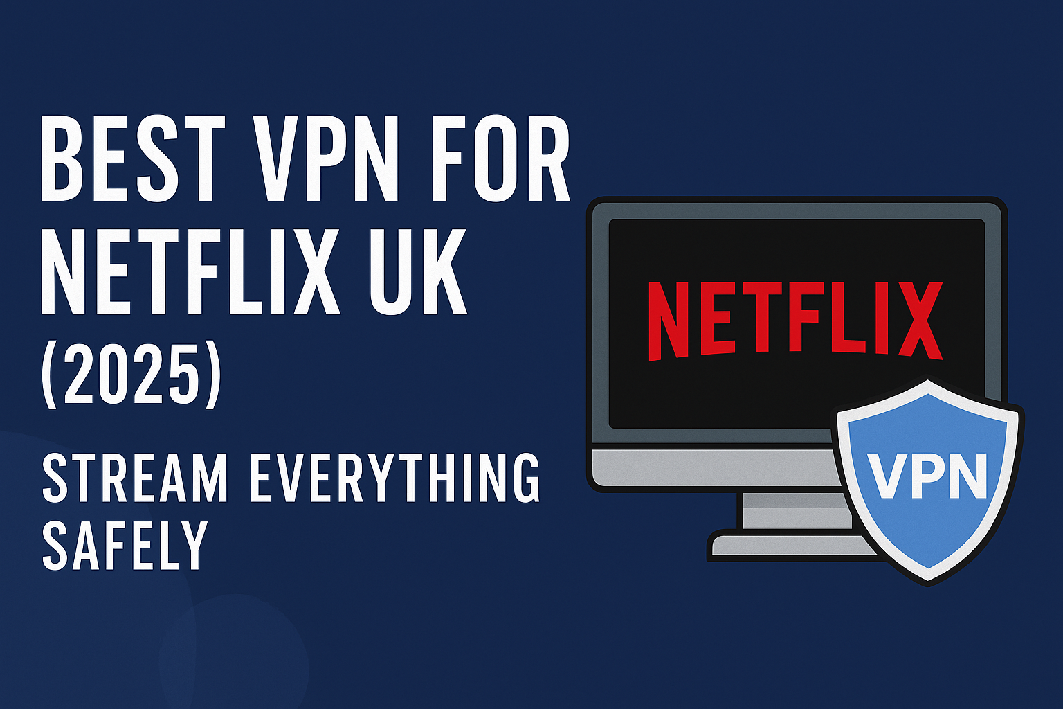 Best VPN for Netflix UK 2025 – Stream Everything Safely