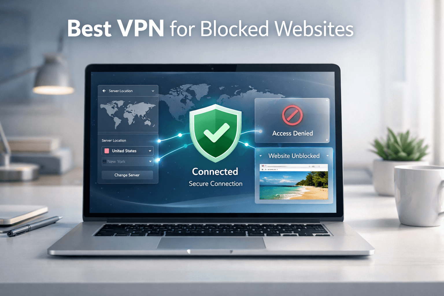 Best VPN for Blocked Websites (Fast & Secure)