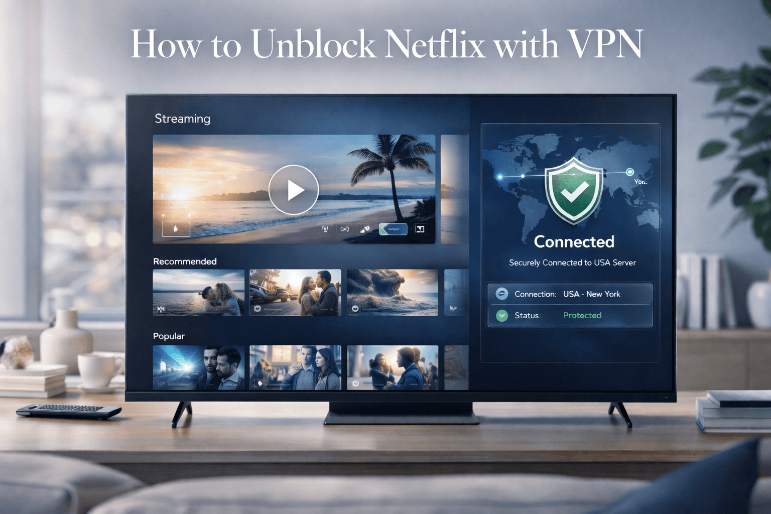 How to Unblock Netflix with VPN