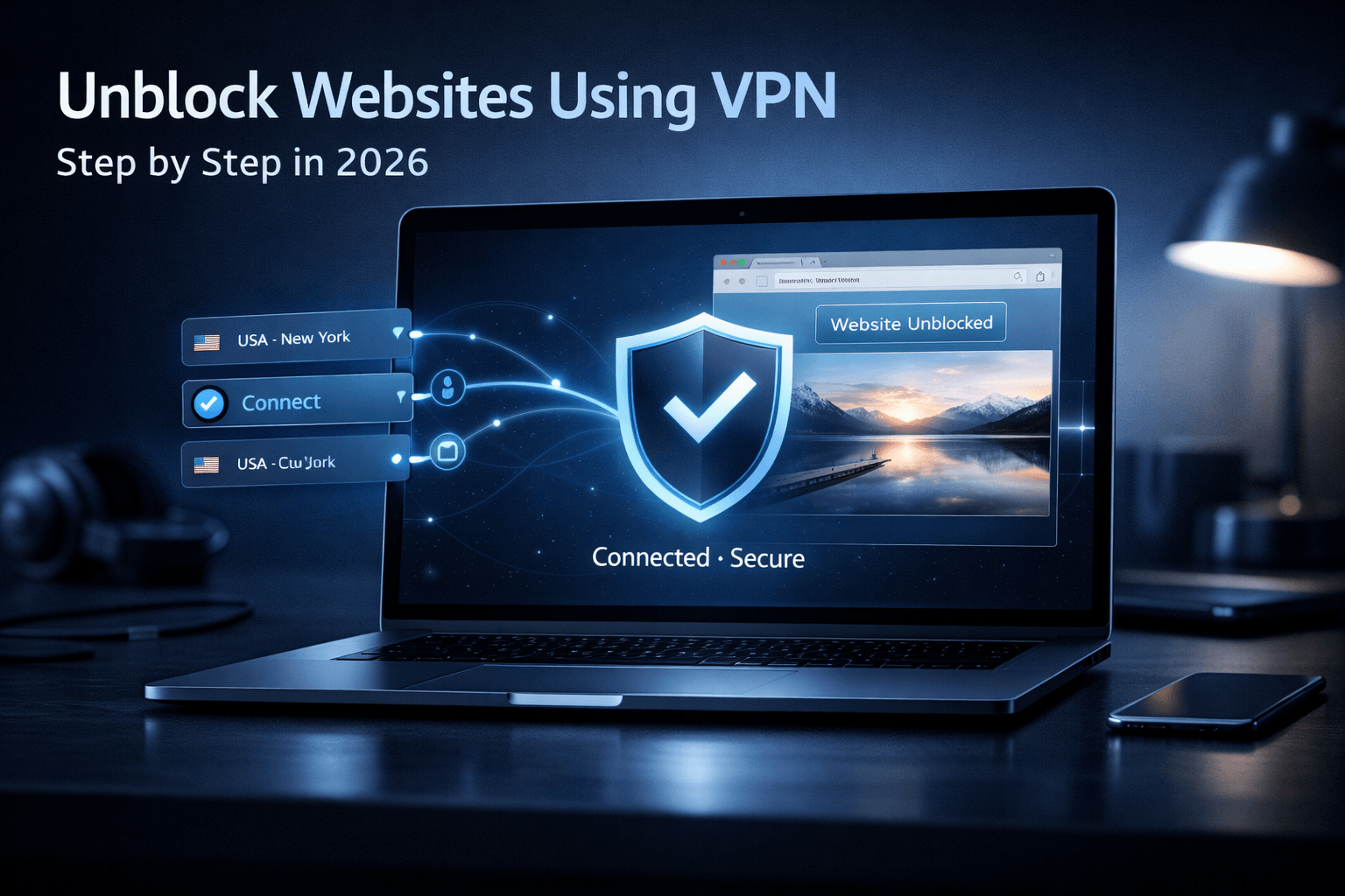 How to Unblock Websites Using VPN in 2026