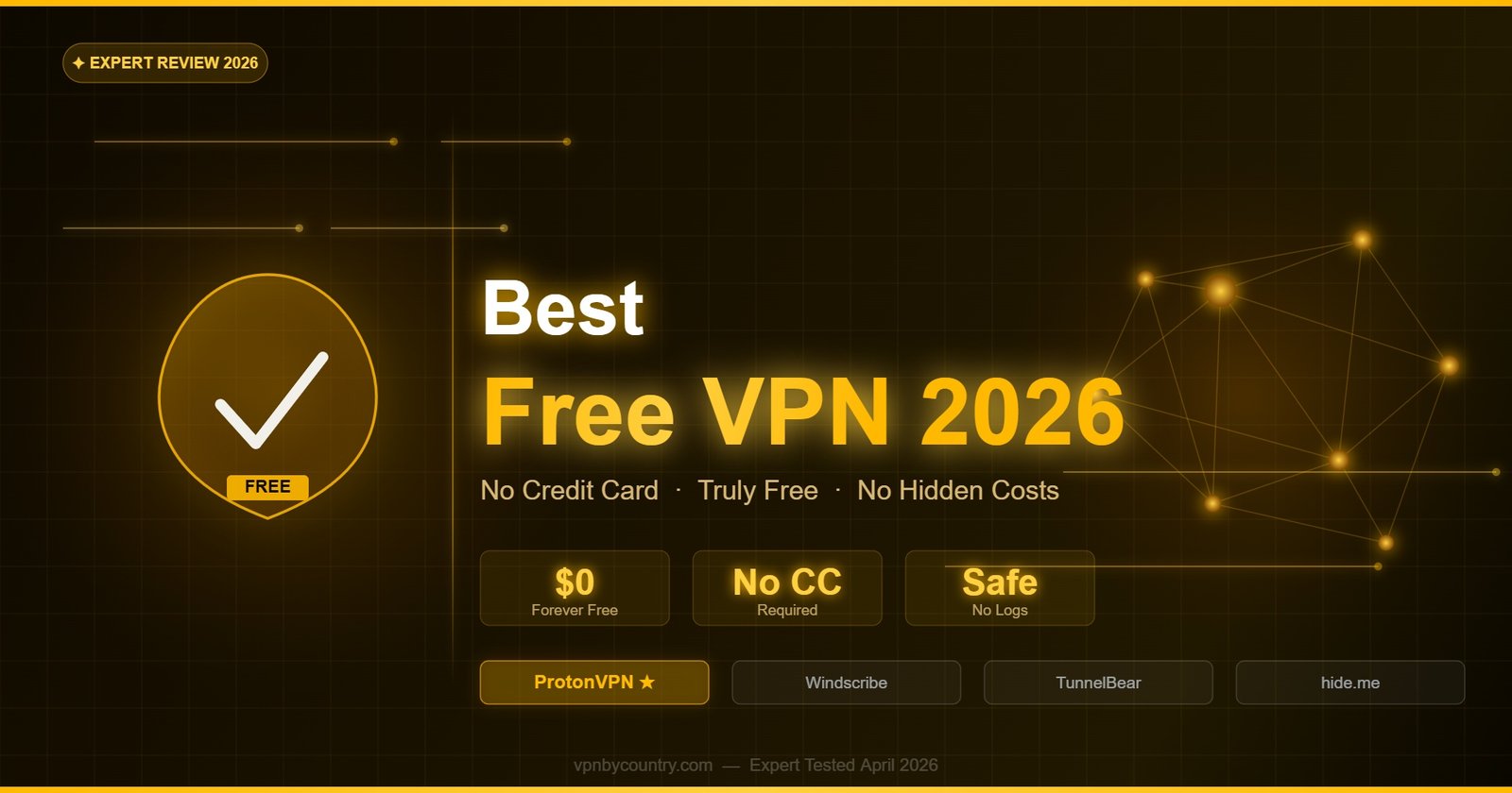 Best Free VPN 2026: Only 4 That Are Actually Safe