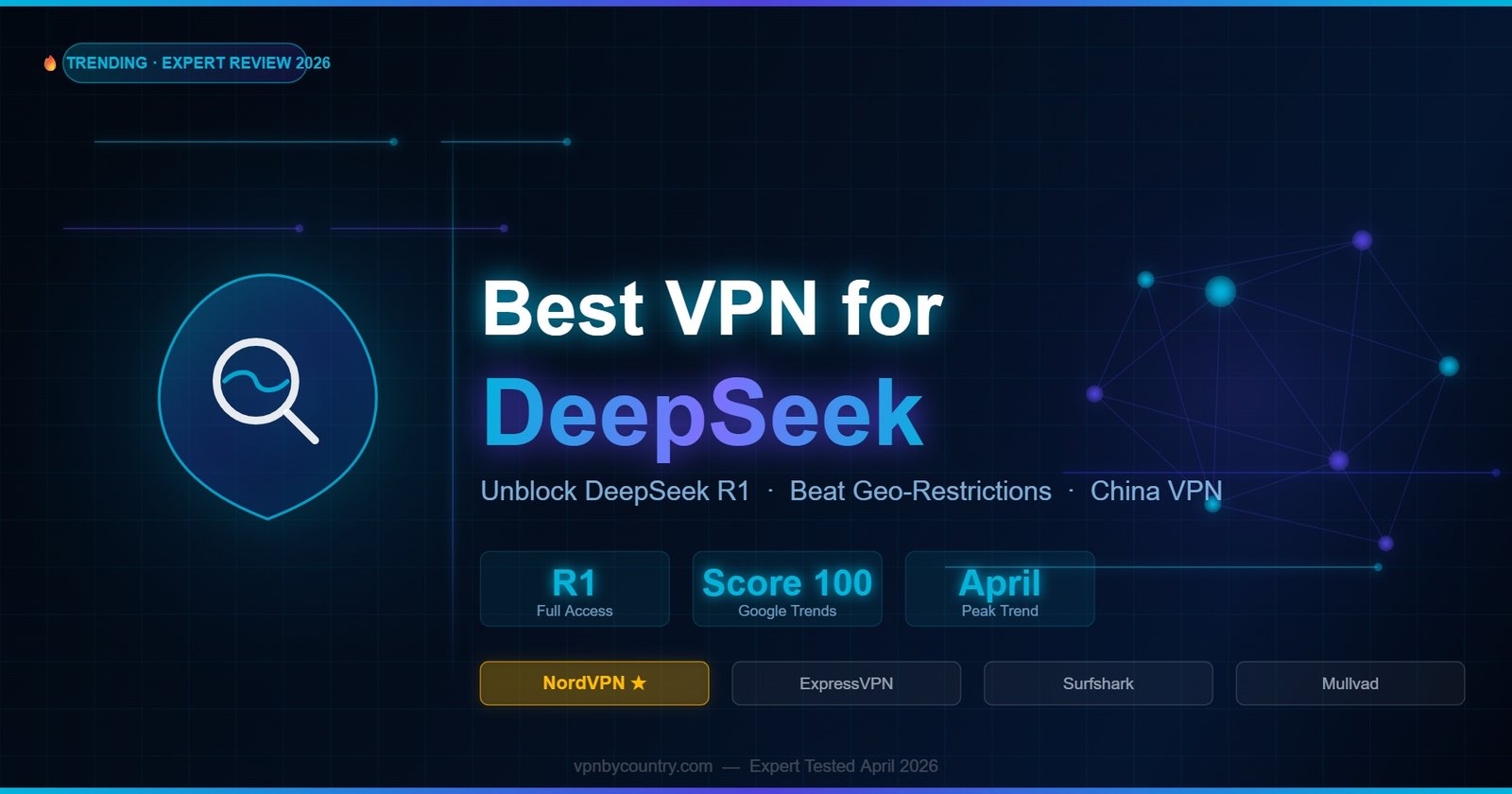 Best VPN for DeepSeek 2026: Access & Privacy Guide (Trending)